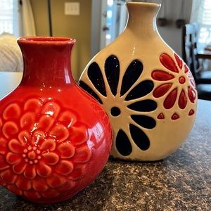 Sold together vases